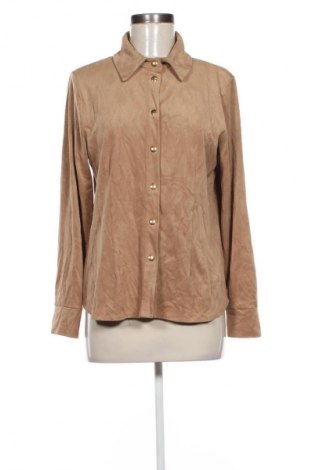 Γυναικείο πουκάμισο Transfer, Μέγεθος XL, Χρώμα  Μπέζ, Τιμή 2,99 €