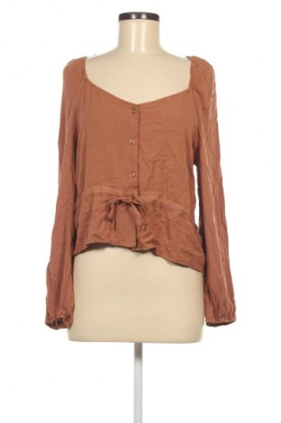Дамска риза Unbranded, Размер M, Цвят Кафяв, Цена 5,62 €
