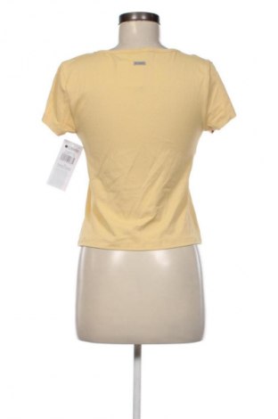 Γυναικείο t-shirt Columbia, Μέγεθος M, Χρώμα Κίτρινο, Τιμή 17,99 €