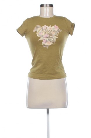 Дамска тениска Guess, Размер XS, Цвят Зелен, Цена 7,27 €