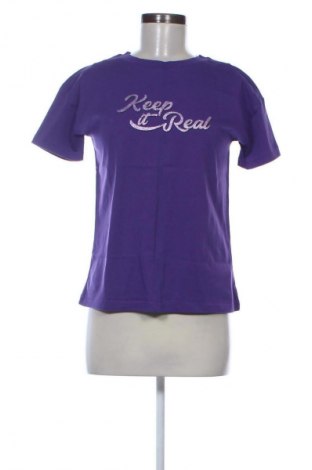 Dámské tričko Stradivarius, Velikost S, Barva Fialová, Cena  99,00 Kč