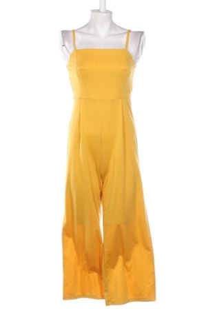 Дамски дълъг гащеризон Clockhouse, Размер S, Цвят Жълт, Цена 6,64 €