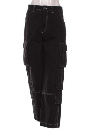 Damskie jeansy Bershka, Rozmiar S, Kolor Czarny, Cena 81,20 zł