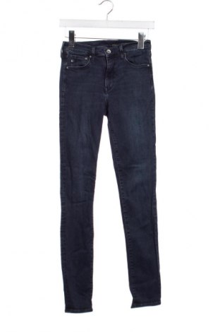 Γυναικείο Τζίν H&M, Μέγεθος XS, Χρώμα Μπλέ, Τιμή 2,99 €