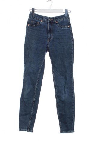 Дамски дънки H&M Divided, Размер XS, Цвят Син, Цена 3,06 €