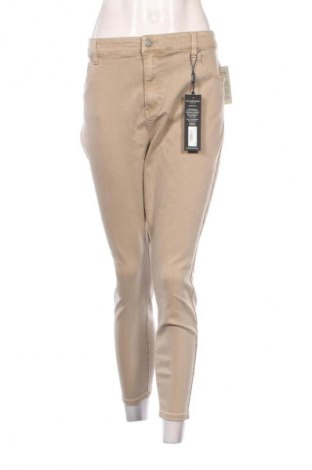 Dámské džíny  Liverpool Los Angeles, Velikost XXL, Barva Béžová, Cena  1 579,00 Kč