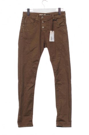 Damskie jeansy Please, Rozmiar S, Kolor Brązowy, Cena 106,99 zł