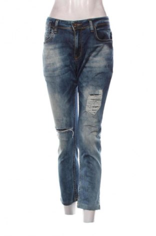 Damskie jeansy Unbranded, Rozmiar L, Kolor Niebieski, Cena 89,57 zł