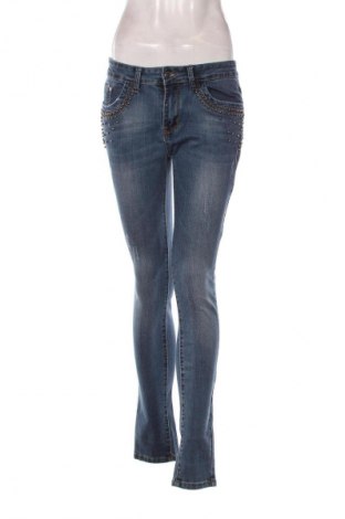Damskie jeansy Unbranded, Rozmiar M, Kolor Niebieski, Cena 14,99 zł
