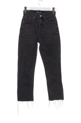 Blugi de femei Zara, Mărime XXS, Culoare Gri, Preț 58,99 Lei