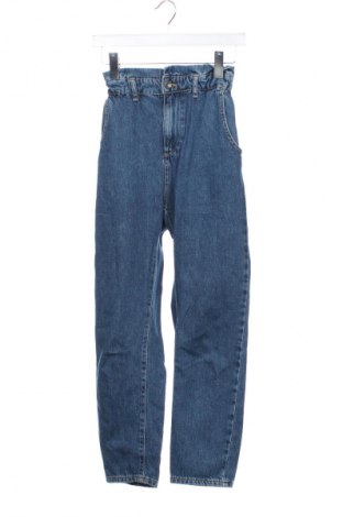 Damskie jeansy Zara, Rozmiar XXS, Kolor Niebieski, Cena 61,66 zł