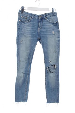 Дамски дънки Zara, Размер S, Цвят Син, Цена 19,84 €