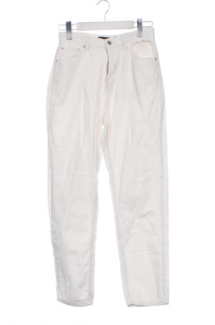 Dámské manšestráky  Stradivarius, Velikost XS, Barva Bílá, Cena  119,00 Kč