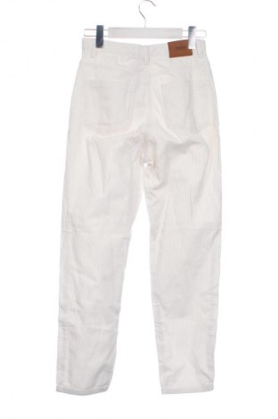 Dámské manšestráky  Stradivarius, Velikost XS, Barva Bílá, Cena  119,00 Kč