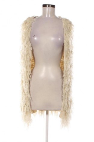 Дамски елек Unbranded, Размер XS, Цвят Бежов, Цена 5,62 €