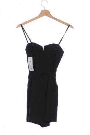 Дамски къс гащеризон Unbranded, Размер XXS, Цвят Черен, Цена 7,15 €