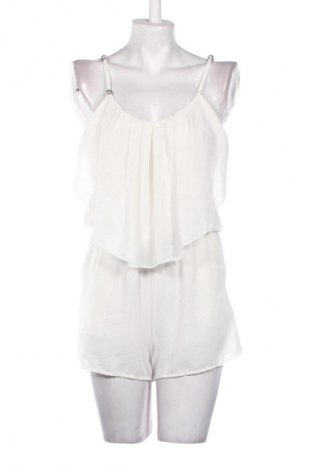 Дамски къс гащеризон Unbranded, Размер S, Цвят Бял, Цена 18,40 €