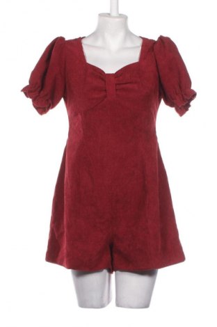 Дамски къс гащеризон Unbranded, Размер S, Цвят Червен, Цена 7,66 €