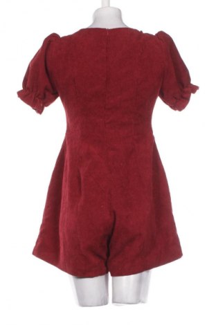 Дамски къс гащеризон Unbranded, Размер S, Цвят Червен, Цена 7,66 €