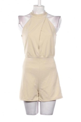 Damski krótki kombinezon Unbranded, Rozmiar S, Kolor Beżowy, Cena 107,99 zł