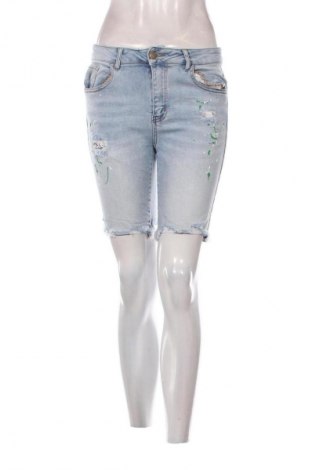 Дамски къс панталон M.Sara, Размер M, Цвят Син, Цена 2,04 €