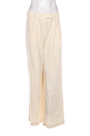 Γυναικείο παντελόνι ABOUT YOU X MILLANE, Μέγεθος M, Χρώμα Εκρού, Τιμή 51,99 €