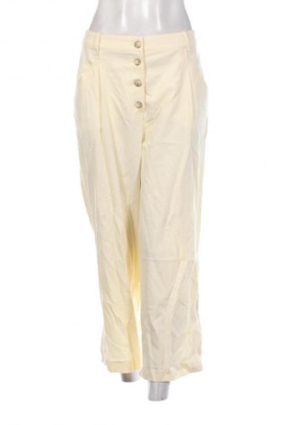 Γυναικείο παντελόνι Betty & Co, Μέγεθος L, Χρώμα Εκρού, Τιμή 43,99 €