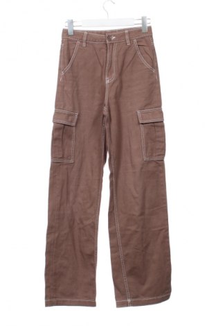 Damskie spodnie H&M Divided, Rozmiar XS, Kolor Brązowy, Cena 26,79 zł