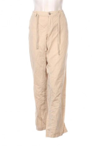 Damenhose H&M L.O.G.G., Größe XL, Farbe Beige, Preis 16,46 €