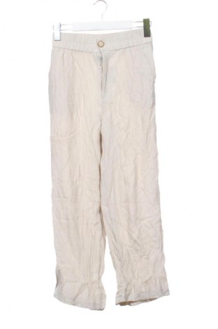 Dámské kalhoty  Stradivarius, Velikost XS, Barva Béžová, Cena  249,00 Kč