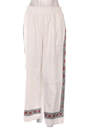 Γυναικείο παντελόνι Unbranded, Μέγεθος XXL, Χρώμα Λευκό, Τιμή 13,99 €