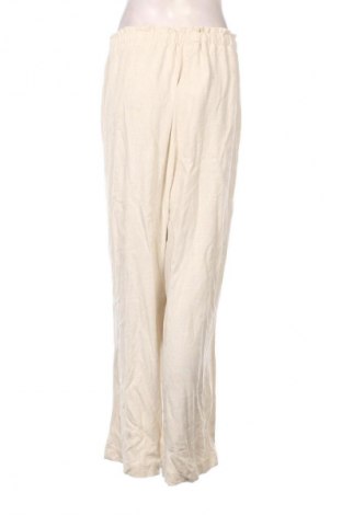 Damskie spodnie Unbranded, Rozmiar XXL, Kolor ecru, Cena 63,99 zł