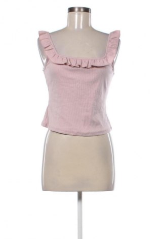 Damska koszulka na ramiączkach H&M Divided, Rozmiar M, Kolor Popielaty róż, Cena 20,38 zł