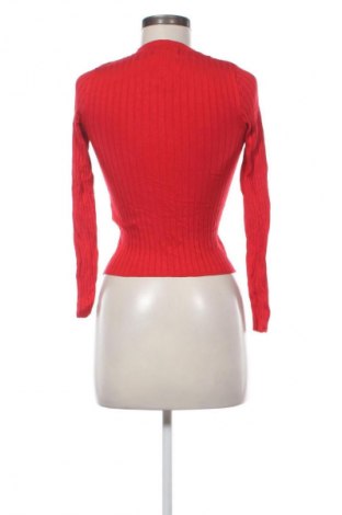 Damski sweter Bershka, Rozmiar S, Kolor Czerwony, Cena 13,99 zł