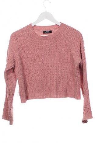 Dámsky pulóver Bershka, Veľkosť XS, Farba Popolavo ružová, Cena  10,95 €