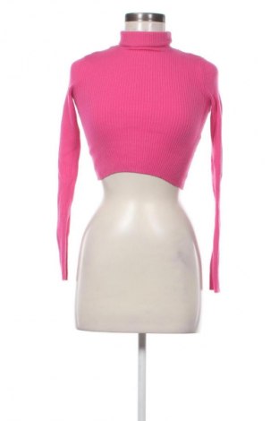 Damski sweter Bershka, Rozmiar XS, Kolor Różowy, Cena 44,99 zł