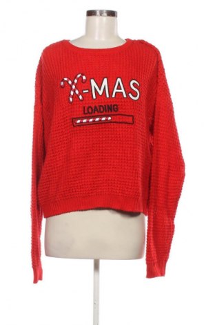Дамски пуловер Fb Sister, Размер XL, Цвят Червен, Цена 7,66 €