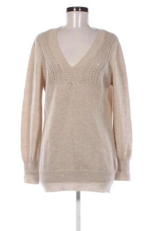 Дамски пуловер Fiorella Rubino, Размер L, Цвят Бежов, Цена 8,20 €