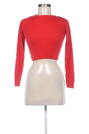 Damski sweter Pull&Bear, Rozmiar S, Kolor Czerwony, Cena 38,79 zł