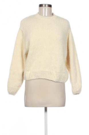 Дамски пуловер Pull&Bear, Размер S, Цвят Екрю, Цена 13,80 €