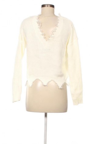 Дамски пуловер SHEIN, Размер L, Цвят Екрю, Цена 5,11 €