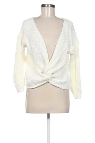 Дамски пуловер Unbranded, Размер L, Цвят Бял, Цена 7,15 €