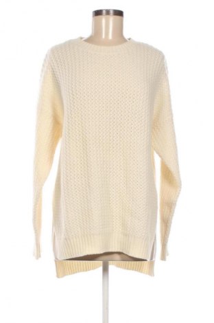 Γυναικείο πουλόβερ United Colors Of Benetton, Μέγεθος L, Χρώμα Εκρού, Τιμή 15,20 €