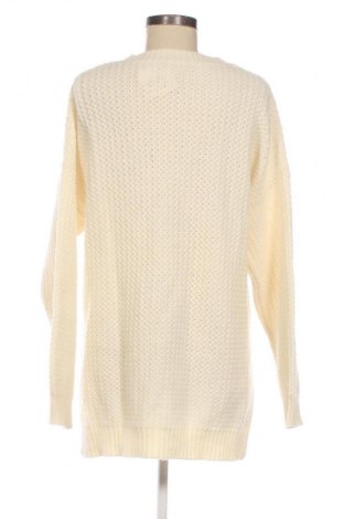 Γυναικείο πουλόβερ United Colors Of Benetton, Μέγεθος L, Χρώμα Εκρού, Τιμή 15,20 €