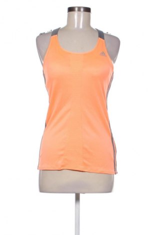 Damen Sporttop Adidas, Größe M, Farbe Orange, Preis € 12,99