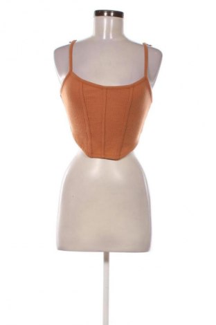 Damski top Bershka, Rozmiar M, Kolor Beżowy, Cena 49,33 zł