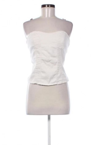 Dámsky top  Bershka, Veľkosť M, Farba Kremová, Cena  19,00 €