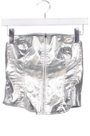 Дамски топ H&M Divided, Размер S, Цвят Сребрист, Цена 7,15 €