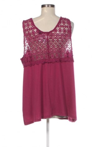 Γυναικείο τοπ Laura Torelli, Μέγεθος XXL, Χρώμα Ρόζ , Τιμή 7,99 €