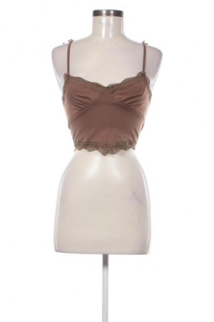 Damski top SHEIN, Rozmiar XS, Kolor Brązowy, Cena 45,99 zł